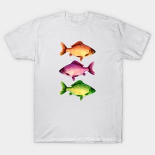 Three vibrant fishes T-Shirt